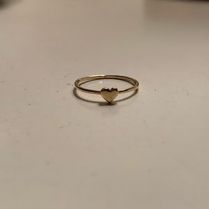 Catbird Heart Mignon Midi Ring